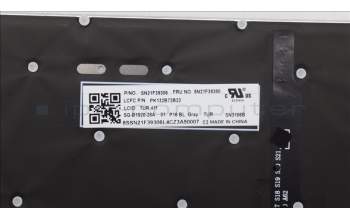 Lenovo 5N21F39380 NB_KYB CS22 P16 GR-BL,LTN,TUR