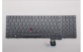 Lenovo 5N21F39389 Keyboard Internal, Estonian, Backlight, UK