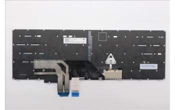 Lenovo 5N21F39389 Keyboard Internal, Estonian, Backlight, UK