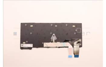 Lenovo 5N21H76954 Keyboard Internal, Belgian, Non-Backlight, Black, UK