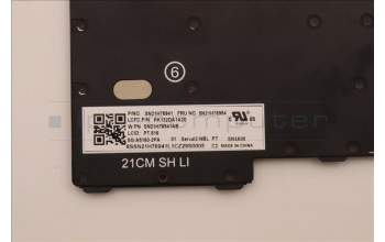 Lenovo 5N21H76984 Keyboard Internal, Portuguese, Black, Non-Backlight, UK