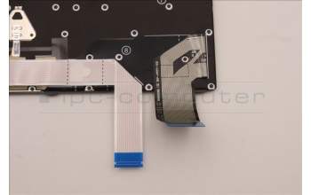 Lenovo 5N21H77042 Keyboard Internal, French, Black, Backlight, US