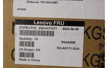 Lenovo 5N21H77077 NB_KYB SER2 KBD BK-BL,LTN,EURO ENG