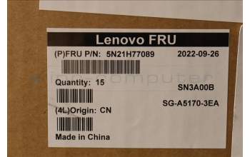 Lenovo 5N21H77089 Keyboard Internal, India English, Black, Backlight, US