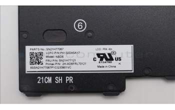 Lenovo 5N21H77121 NB_KYB SER2 KBD BK-NBL,PMX,FRA