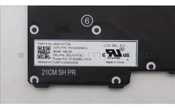 Lenovo 5N21H77181 NB_KYB SER2 KBD BK-BL,PMX,BEL
