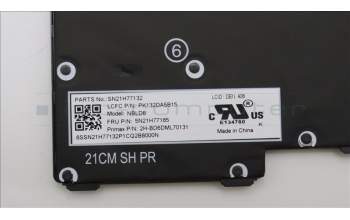 Lenovo 5N21H77185 NB_KYB SER2 KBD BK-BL,PMX,DEN