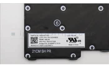 Lenovo 5N21H77205 NB_KYB SER2 KBD BK-BL,PMX,POR