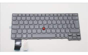 Lenovo 5N21H77258 Keyboard Internal, Bulgarian, Grey, Backlight, UK