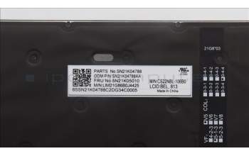 LENOVO 5N21K05010 Keyb T16/P16s G2 /P16v G1 /L15 G4 BE - BL