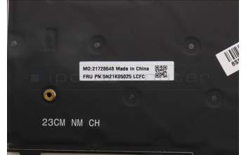 Lenovo 5N21K05025 Keyboard Internal, Swedish/Finnish, BackLight, UK
