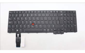 Lenovo 5N21K05037 Keyboard Internal, Canadian French English, BackLight, UK