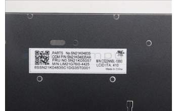 LENOVO 5N21K05057 Keyb T16/P16s G2 /P16v G1 /L15 G4 IT