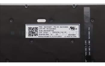 LENOVO 5N21K05093 Keyb T16/P16s G2 /P16v G1 /L15 G4 IS - BL