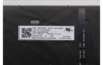 Lenovo 5N21K05096 NB_KYB CS23 NM TOP,BK-BL,LTN,POR