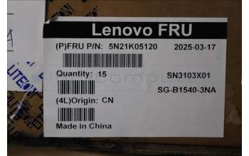 Lenovo 5N21K05120 Keyboard Internal,Arabic,Non_BackLight
