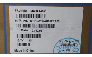 Lenovo 5N21L44156 Keyboard Internal, French, Black, Non-Backlight, US