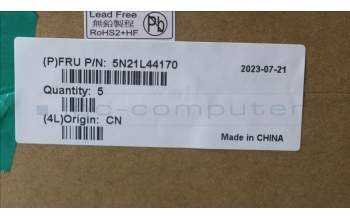 Lenovo 5N21L44170 Interne Tastatur, Tschechisch/Slowakisch, schwarz, Ohne_Hintergrundbeleuchtung