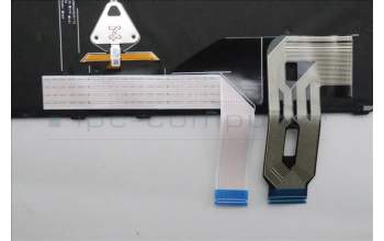 Lenovo 5N21M37916 Keyboard Internal, Bulgarian, Black, Backlight, UK