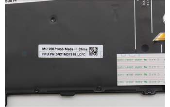 LENOVO 5N21M37919 Keyb L14/T14/P14s G5/G6 DK - BL