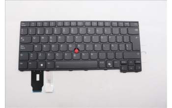 Lenovo 5N21M37922 Keyboard Internal, Spanish, Black, Backlight, UK