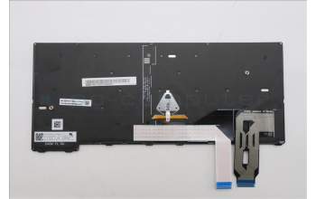 Lenovo 5N21M37930 Keyboard Internal, Greek, Black, Backlight, US