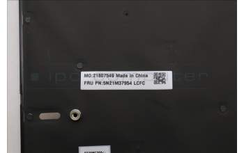 Lenovo 5N21M37954 Keyboard Internal, Slovenian, Black, Backlight, UK