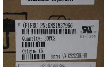 Lenovo 5N21M37966 NB_KYB 4C4TT50B-BK-SRX-UKE