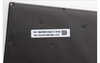 Lenovo 5N21M37996 Keyboard Internal, Nordic, Black, Backlight, UK