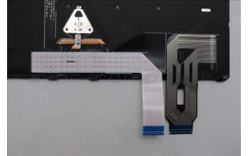 Lenovo 5N21M37999 Keyboard Internal, Czech/Slovak, Black, Backlight, UK