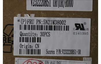 Lenovo 5N21M38002 NB_KYB 4C4TT50B-BK-SRX-UKR