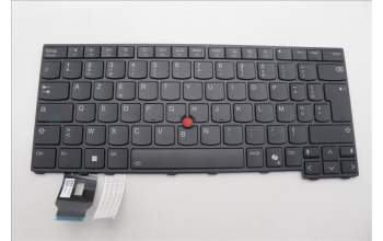 Lenovo 5N21M38153 NB_KYB CS24 FL TOP,BK-BL,TRI,FRA