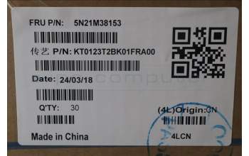 Lenovo 5N21M38153 NB_KYB CS24 FL TOP,BK-BL,TRI,FRA