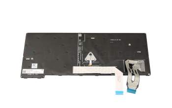 5N21M38156 original Lenovo keyboard DE (german) black/black with backlight and mouse-stick