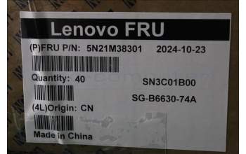 Lenovo 5N21M38301 NB_KYB 4C4TT50B-BK-LTN-LA SPA