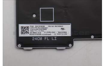 Lenovo 5N21M38422 NB_KYB 4C4TT50B-GY-LTN-EURO ENG