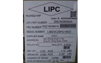 Lenovo 5N21M38474 NB_KYB 4C4TT50N-BK-CHY-HUN