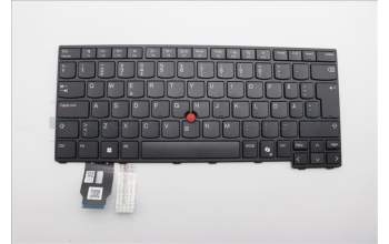 Lenovo 5N21M38487 Keyboard Internal, Swedish/Finnish, Black, Non-Backlight, UK