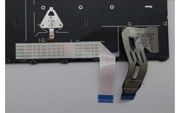 Lenovo 5N21M38513 Keyboard Internal, Nordic, Black, Non-Backlight, UK