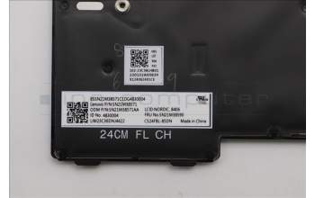Lenovo 5N21M38590 NB_KYB 4C4TT50B-BK-CHY-NORDIC