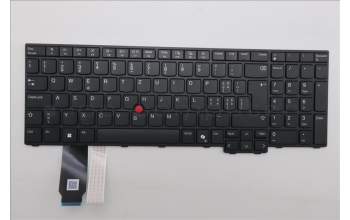 Lenovo 5N21M39839 Keyboard Internal, Swiss, Black, Non-Backlight, w/Number, UK