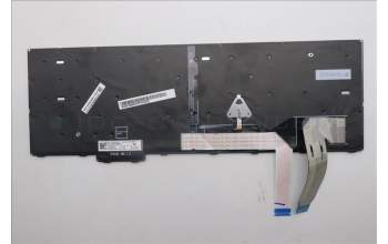 Lenovo 5N21M39939 Keyboard Internal, French, Black, Backlight, w/Number, US