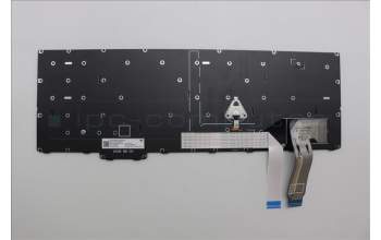 Lenovo 5N21M40083 Keyboard Internal, Spanish, Black, Non-Backlight, w/Number, UK