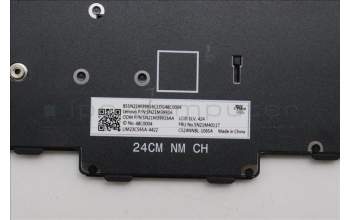 Lenovo 5N21M40117 Keyboard Internal, Slovenian, Black, Non-Backlight, w/Number, UK