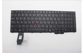 Lenovo 5N21M40191 Keyboard Internal, Russian, Black, Backlight, w/Number, US