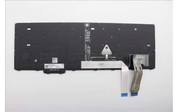 Lenovo 5N21M40191 Keyboard Internal, Russian, Black, Backlight, w/Number, US