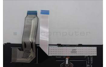 Lenovo 5N21M40212 Keyboard Internal, Czech/Slovak, Black, Backlight, w/Number, UK