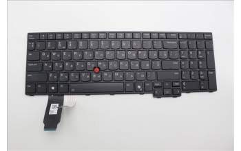 Lenovo 5N21M40213 Keyboard Internal, Ukraine, Black, Backlight, w/Number, US