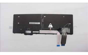 Lenovo 5N21Q49561 Keyboard Internal, US English, Black, Backlight, w/Number