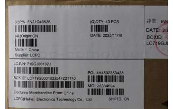 LENOVO 5N21Q49626 Keyb T16 G4 Nordics - BL